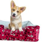 Cama Caminha Pet Cachorro Gato Estampada Lavavel 44x32cm