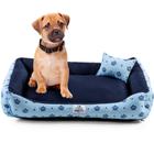 Cama Caminha Pet Dog Cachorro Gato Tamanh G 2 Pçs Lavável