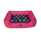 Cama Caminha Pet Semi Impermeável 70x70 G Pink Gorgurinho