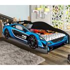 Cama Carro Force 09 Infantil 100 em Mdf J e A Moveis