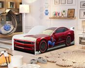 Cama Carro Homem Aranha Infantil Menino Menina Casinha Grade Elegante Cercado Solteiro Crianças Caminha Boneca Cabana Resistente Bebê