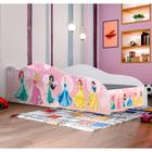 Cama Carro Infantil Personagens Mdf - Princesas - GD MóVEIS