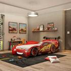 Jogo de Cama Carros Relâmpago Mcqueen Lençol Solteiro Infantil com Elástico  em Malha Menino - Portallar - Jogo de Cama Infantil - Magazine Luiza