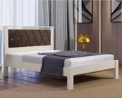 Cama Casal Alaska Off White/Marrom - Carmolar