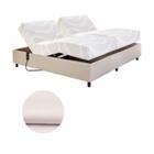 Cama Casal Centauro Facto Slip Branco 140x200x64 cm Pilati