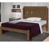 Cama Casal Extensível Livia 100% Mdf e Estrado 100% Madeira Carmolar Mocaccino