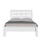 Cama casal para colchão 1,38m bd0301 branco decibal