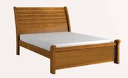 Cama Casal Queen 1,60 estrutura em MDF resistente - Siena-Nature - Bianchi Móveis