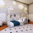 Cama Casinha Infantil Ludika Mobilia