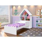 Cama Casinha Infantil Magia Rosa com Colchão