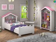 Quarto de Casinha de Barbie com Cama Infantil Brinquedo - LUA DE CRISTAL -  Casinha de Boneca - Magazine Luiza