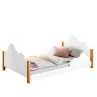 Cama Cercadinho Cristal Gold Infantil Branco