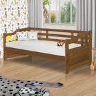 Cama De Babá Madeira Maciça Solteiro Castanho Amsterdã Shop JM