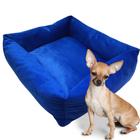 Cama de Cachorro Caminha Cães e Gatos Casinha Colchonete Antiderrapante 55cm X 50cm