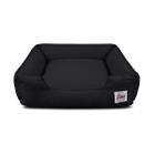 Cama de Cachorro com Zíper Pandora com Proteção Impermeável Caminha Pet 73x73 Black