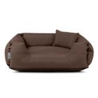 Cama de Cachorro Impermeável Lola Caminha Pet 55x40 Capuccino