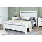 Cama de Casal Reali Branco - Lopas