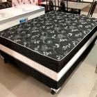 Cama de Casal Unibox Premium padrão Poliéster Maguinetado com molas ensacadas 188x138x62cm - Ley Colchões