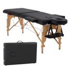 Cama de massagem BestMassage Portable com 2 dobras de altura ajustável