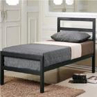 CAMA DE SOLTEIRO AÇO ESTILO INDUSTRIAL MOBBILI CS-01 (Informar cor da estrutura via mensagem após a compra, por gentileza)