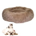 Cama Donut Cachorro Gato Pet 60cm Nuvem Animal de Estimaçao Confortavel Caminha Casa Macio Rosquinha