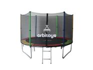 Cama Elástica Infantil Pula Pula Trampolim 2,44 M Playground Orbitoys