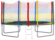 Cama elástica pula pula 3,05 rede com zíper