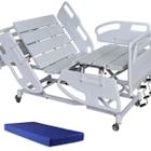 Cama Hospitalar Manual Desematec com Ajustes Ergonômicos e Colchão Premium D33