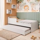 Cama Infantil Bicama Caracol Branco - Movelbras