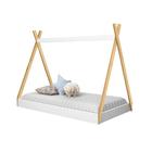 Cama Infantil Cabana Montessoriana Branco J&A