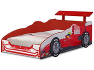 Cama Infantil Carro Corrida Fórmula 1 Vermelho