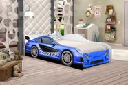 Cama Carro Infantil Masculina 100% MDF Para Colchão de 70x150cm - Drift -  Azul - Home Shop Móveis - Loja virtual
