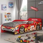 Cama Infantil Carros Evolution Car Vermelho Móveis Estrela