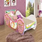 Cama Infantil Carruagem Unicornio, Moveis De Menina