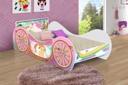 Cama Infantil Carruagem Unicornio, Moveis De Menina