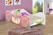 Cama Infantil Carruagem Unicornio, Moveis De Menina