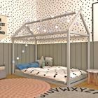 Cama Infantil Casinha Liberdade Junior - Ludika Mobilia