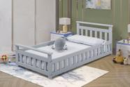 Cama Infantil com Grade Bella Azul