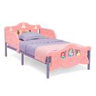 Cama infantil Delta Children Disney Princess 3D rosa