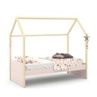 Cama Infantil Kids Liv Natural Rosê/Natural - Matic Móveis