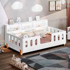 Cama Infantil Montessoriana Led Nina com Nicho - Branco