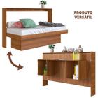 Cama Infantil Multifuncional Dobrável Nogal Fioxi Shop Jm