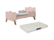 Cama infantil Rosa Completa com colchão - Frausto