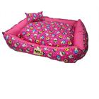 Cama Luxo Dog Pink para Cães e Gatos - M