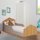 Cama Montessoriana Grades Proteção Cinza Nature Ceci Shop JM