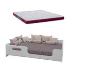 Cama Montessoriana Infantil Casal Encanto + Colchão Casal Castor Sleep Max