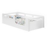 Cama Montessoriana MDF Solteiro Branca Potente