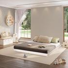 Cama Montessoriana Queen para Cama Cabana Family Branco- Casatema