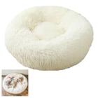 Cama Nuvem Donut Pet Cachorro Gato Cao Caminha Pelucia 80cm Grande Rosquinha Macia Animal de Estimaçao Confortavel Resistente Domestico Antiderrapant