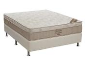 Cama Ortobom Casal Elegant Nanolastic 138x188x50 + Box Ortobom